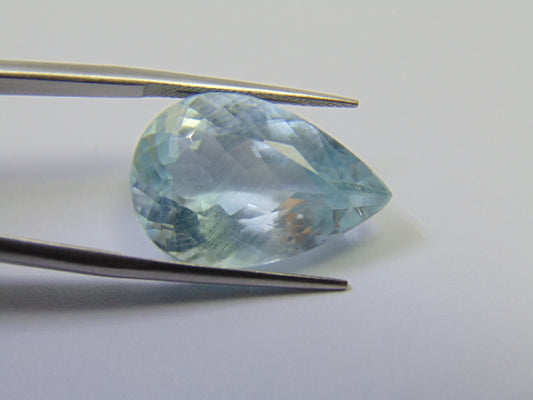 18.70ct Topázio Com Agulhas 21x14mm