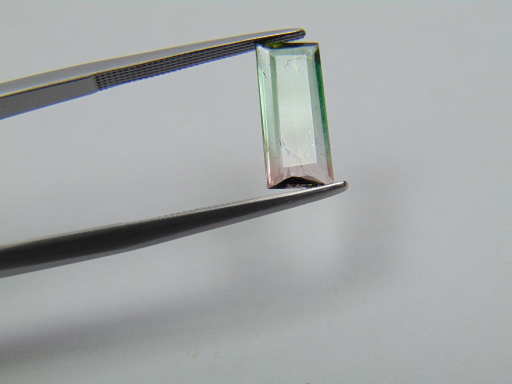 1.80ct Turmalina Bicolor 13x6mm