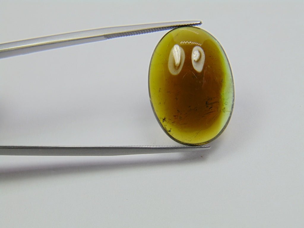 16.40ct Turmalina Cabochão 22x16mm