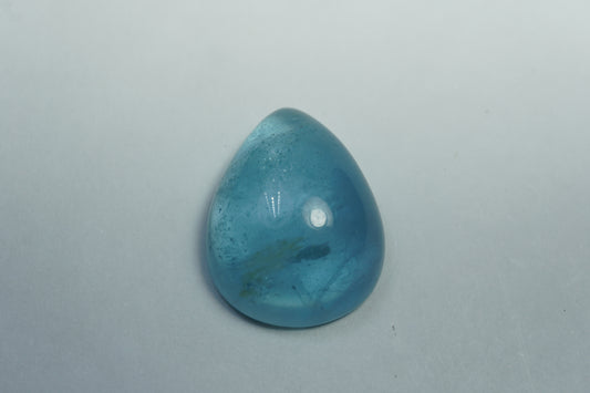 31.15ct Topázio cor natural cabochão 22x17mm