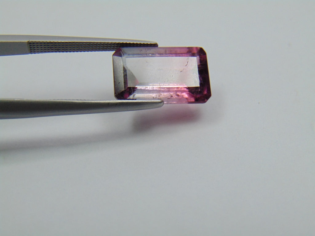 5.65ct Turmalina Bicolor 13x9mm