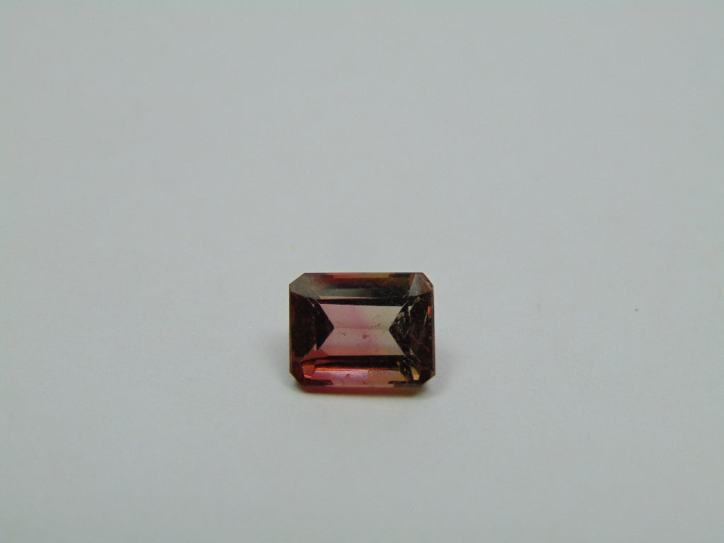 2.08ct Turmalina Bicolor 8x6mm