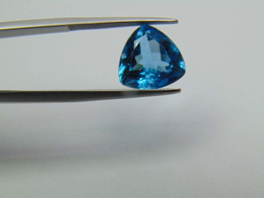 5.80ct Topaz Blue Swiss 11mm