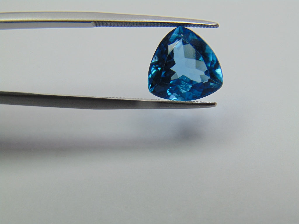 5.80ct Topaz Blue Swiss 11mm