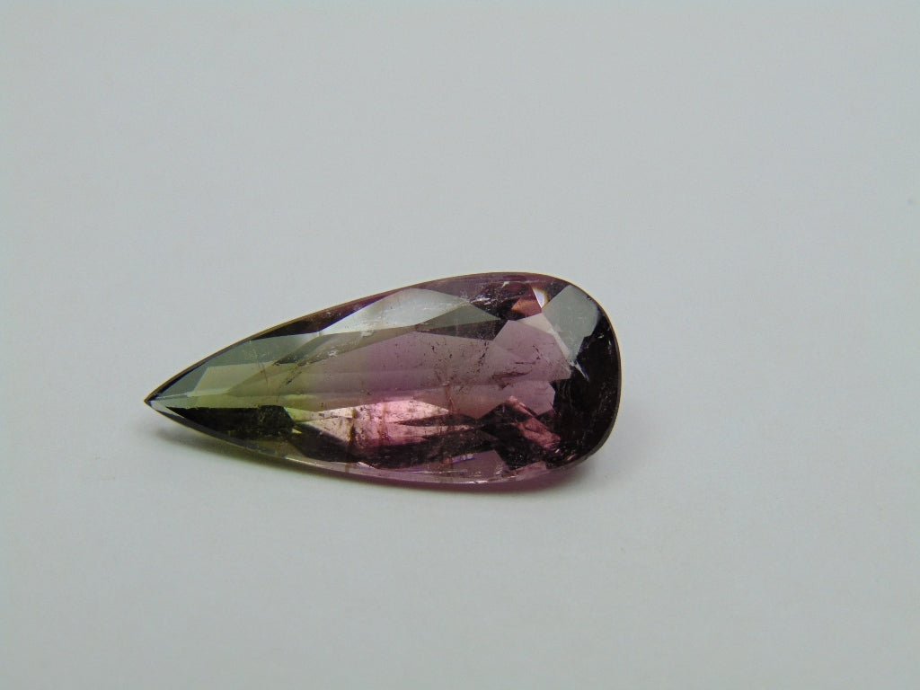 8.50ct Turmalina Bicolor 24x11mm