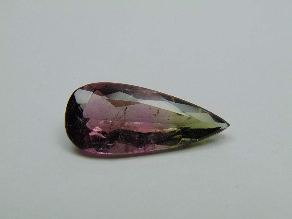 8.50ct Turmalina Bicolor 24x11mm