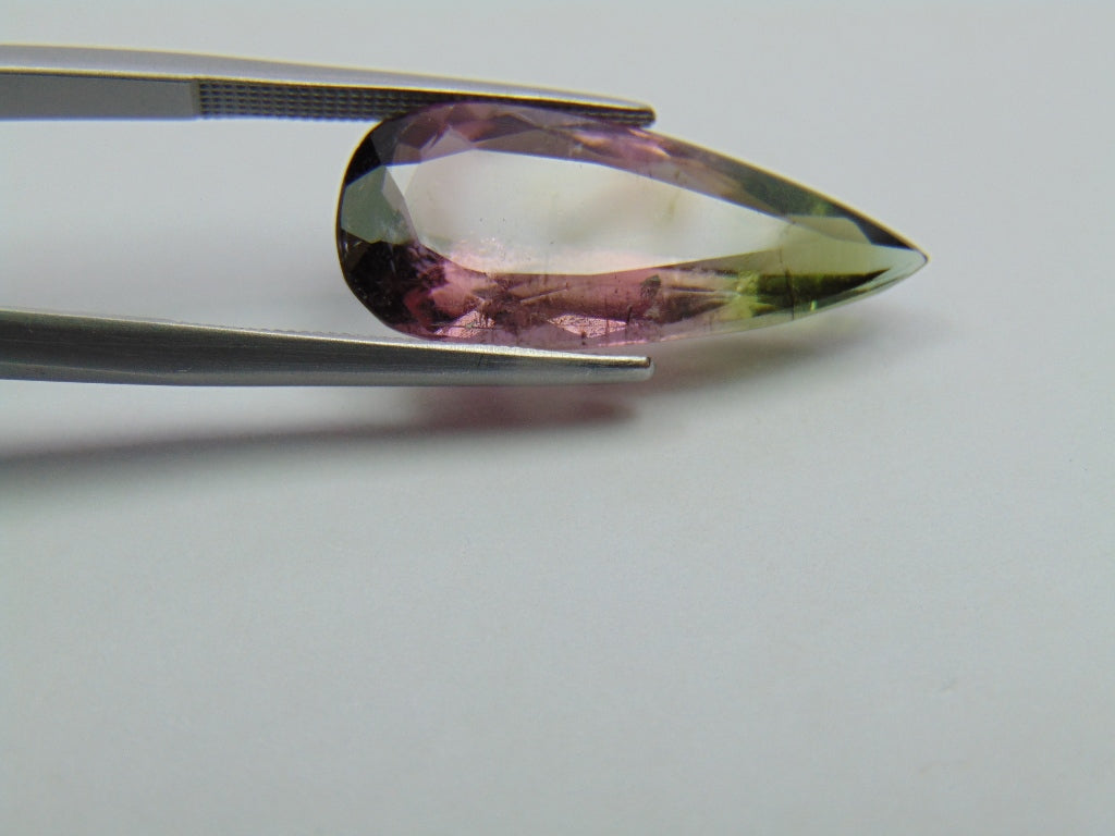 8.50ct Turmalina Bicolor 24x11mm