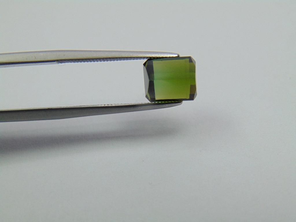 Turmalina Bicolor 2,35ct 8x7mm