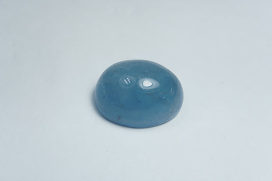 29.57ct Água-marinha cabochão 21x16mm