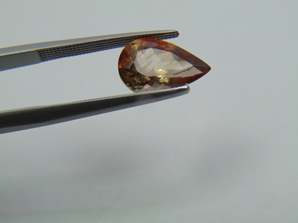 2.80ct Andaluzita Com Agulha 12x8mm