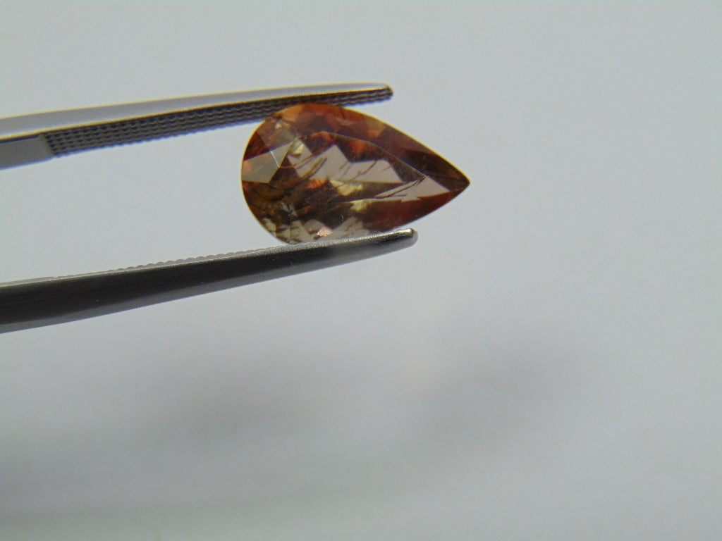 2.80ct Andaluzita Com Agulha 12x8mm