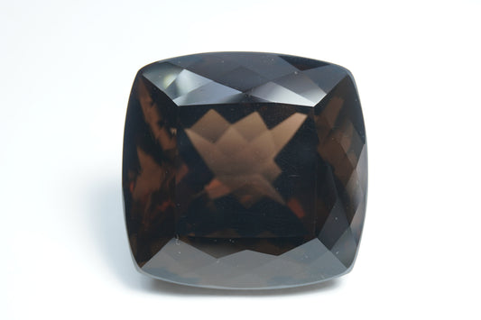260ct Quartzo fumê 40x39mm