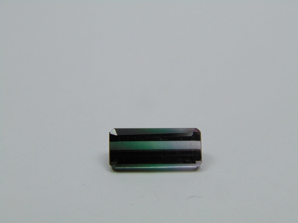 Turmalina Bicolor 2,75ct 12x5mm