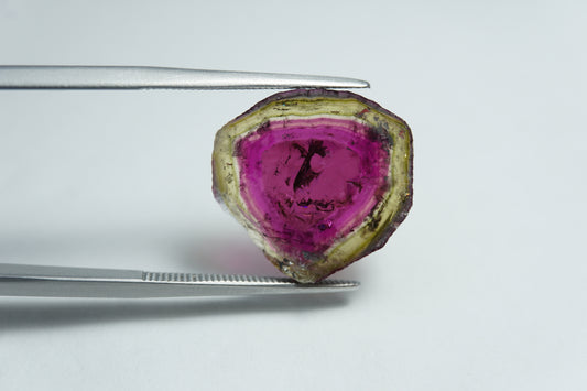 9.50ct Turmalina melancia 16mm