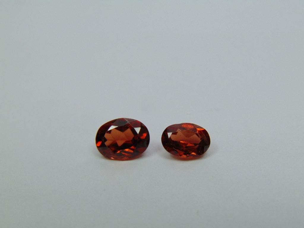 2.78ct Espesartita 8x6mm 7x5mm