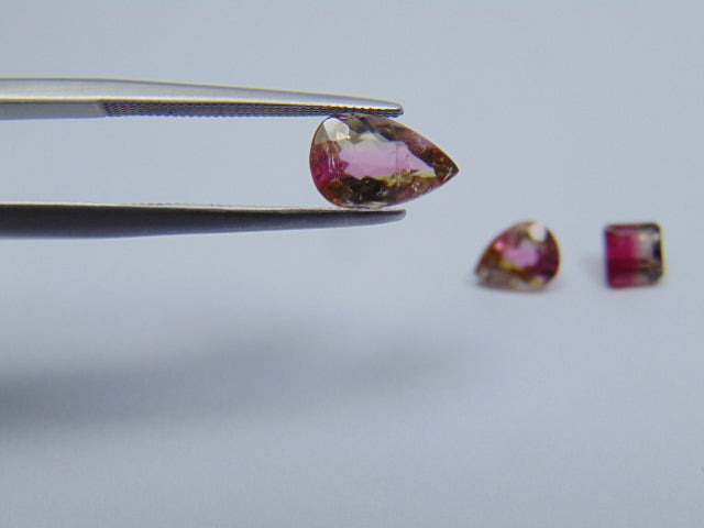 2.95ct Turmalina Bicolor