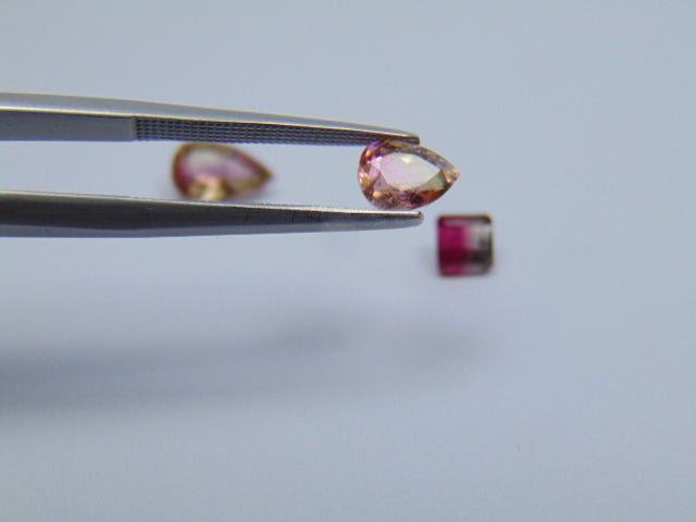 2.95ct Turmalina Bicolor