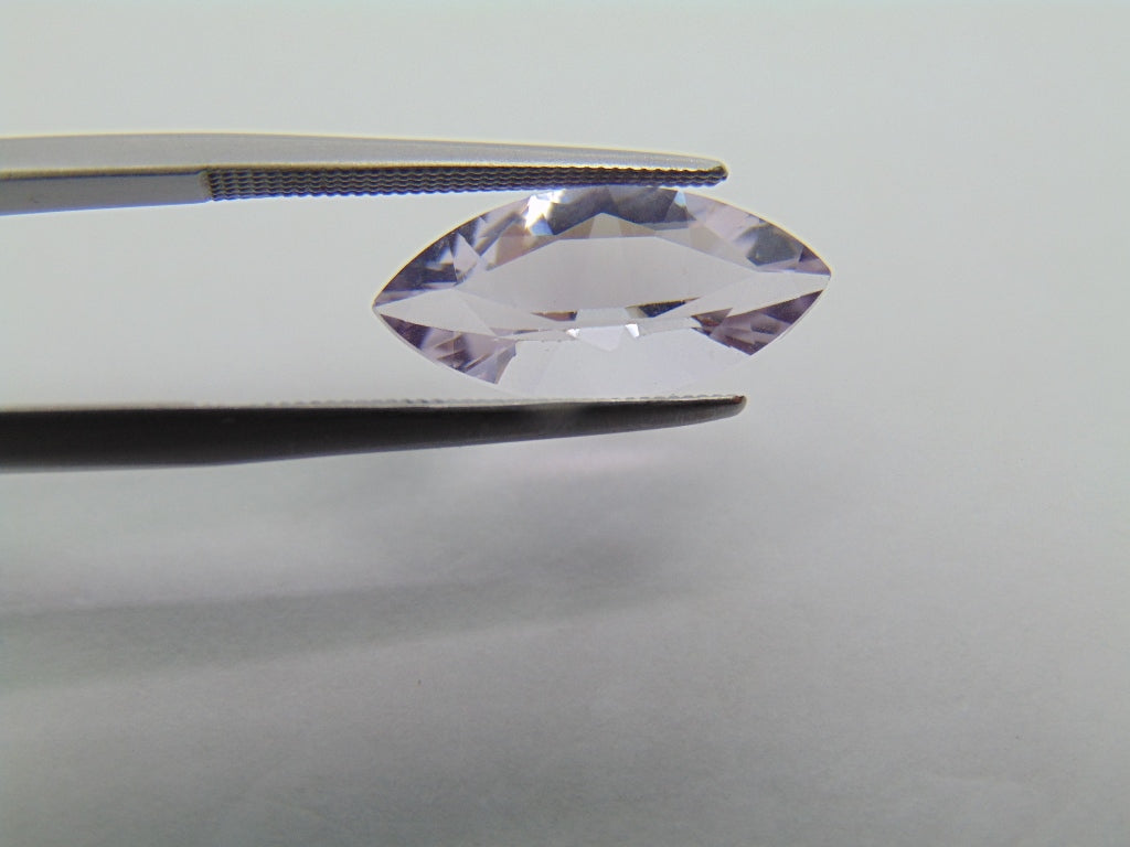 3.25ct Amethyst Rose France 16x8mm