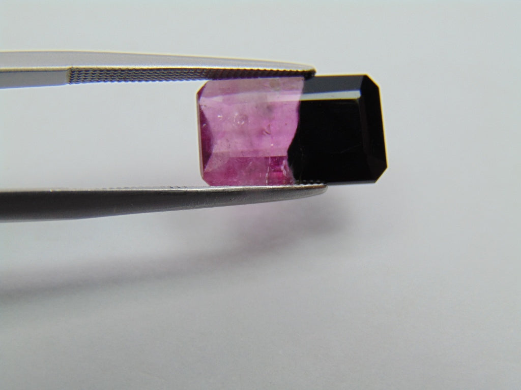 4ct Tourmaline Bicolor 14x8mm