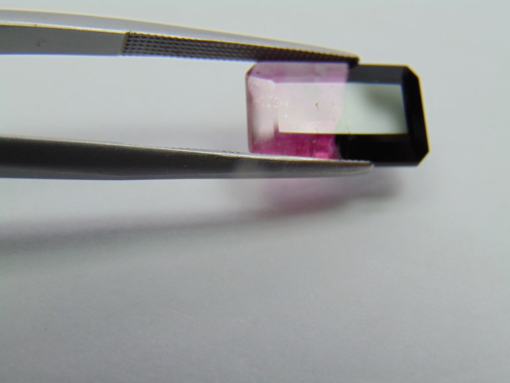 4ct Tourmaline Bicolor 14x8mm