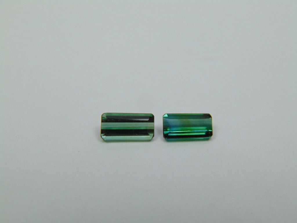 Turmalina 1,57ct 8x4mm 7x4mm