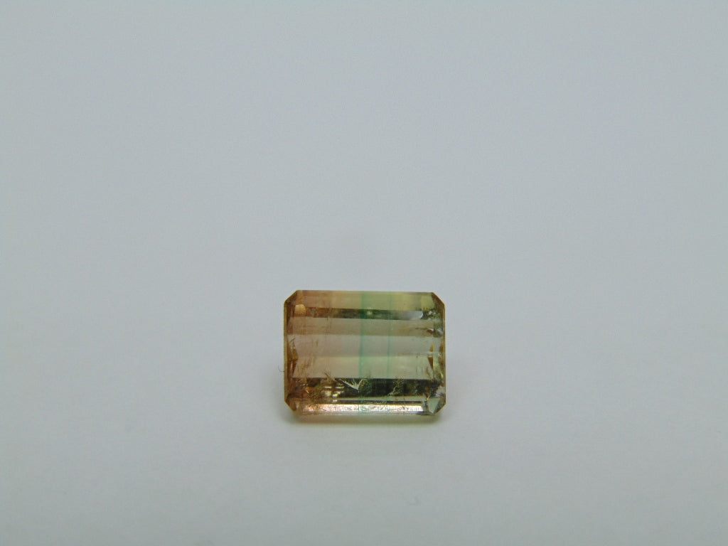 2.68ct Turmalina Bicolor 9x7mm