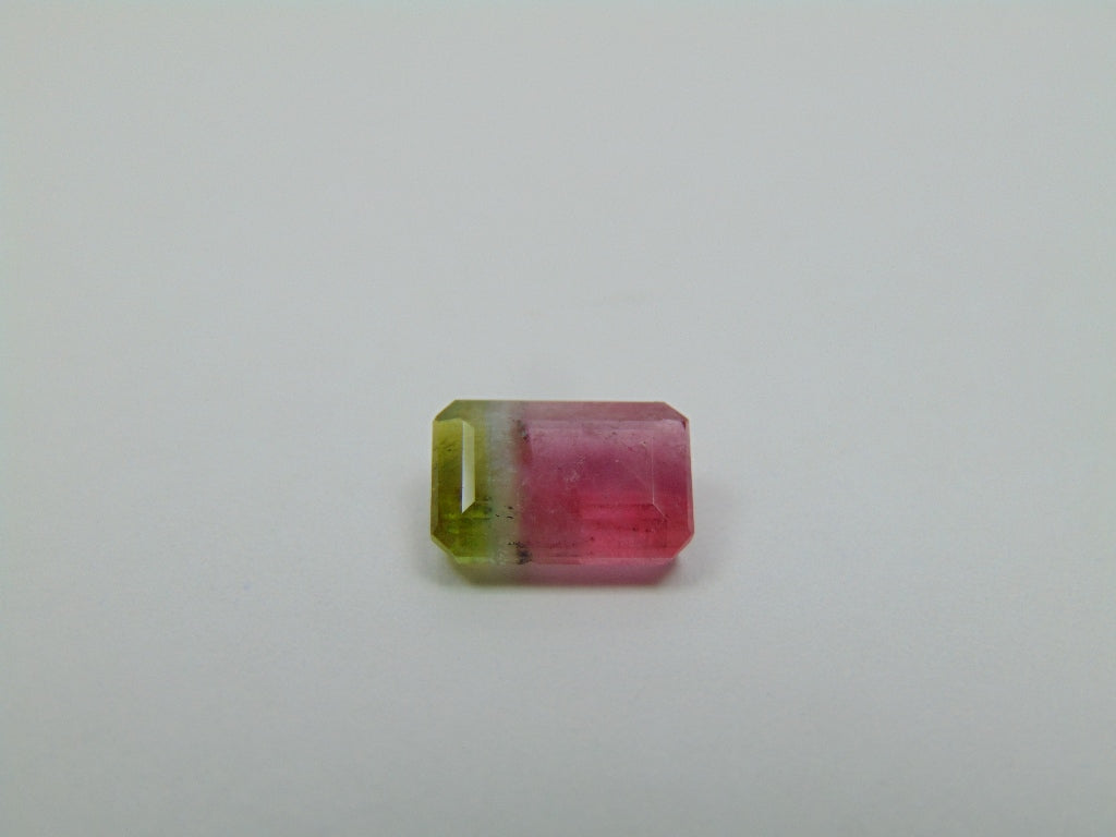 2.30ct Turmalina Bicolor 10x7mm