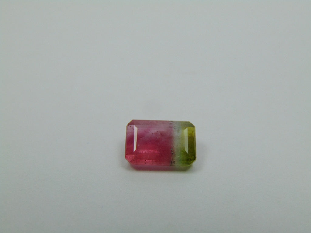 2.30ct Turmalina Bicolor 10x7mm