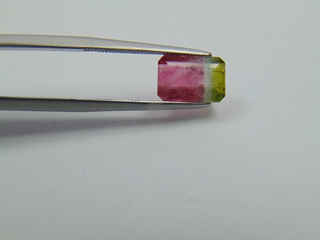 2.30ct Turmalina Bicolor 10x7mm