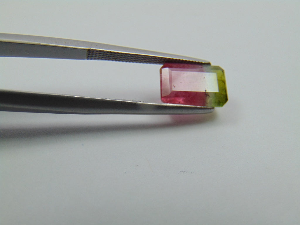 2.30ct Turmalina Bicolor 10x7mm