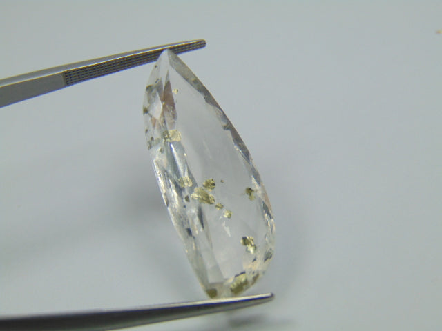 16.35ct Quartz Pyrite 32x12mm