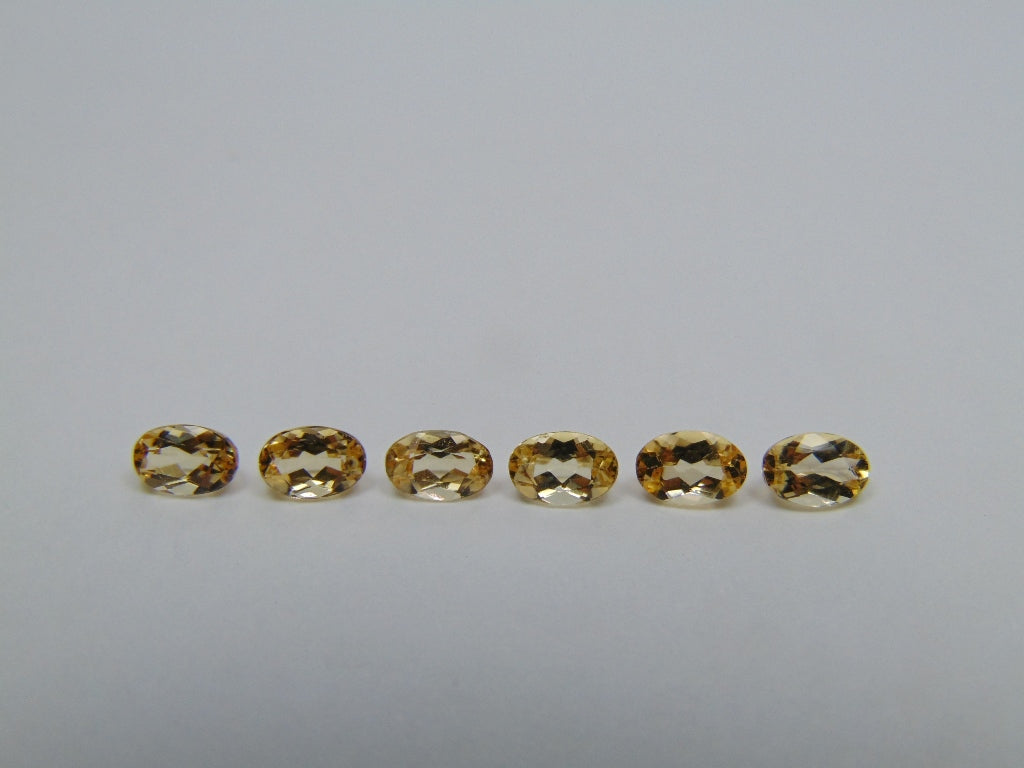 3.30ct Topázio Imperial Calibrado 6x4mm