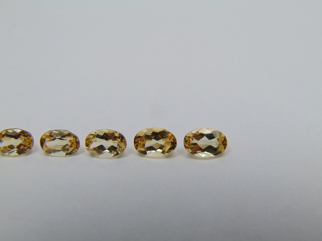 3.30ct Topázio Imperial Calibrado 6x4mm