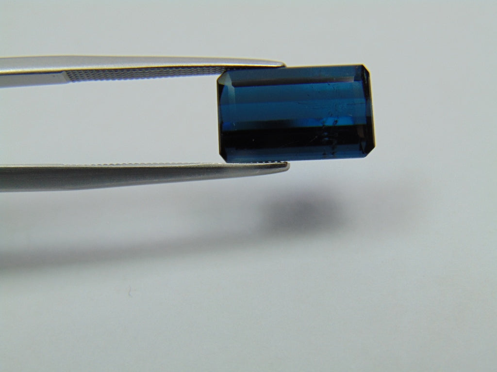 4.85ct Tourmaline  Blue 13x8mm