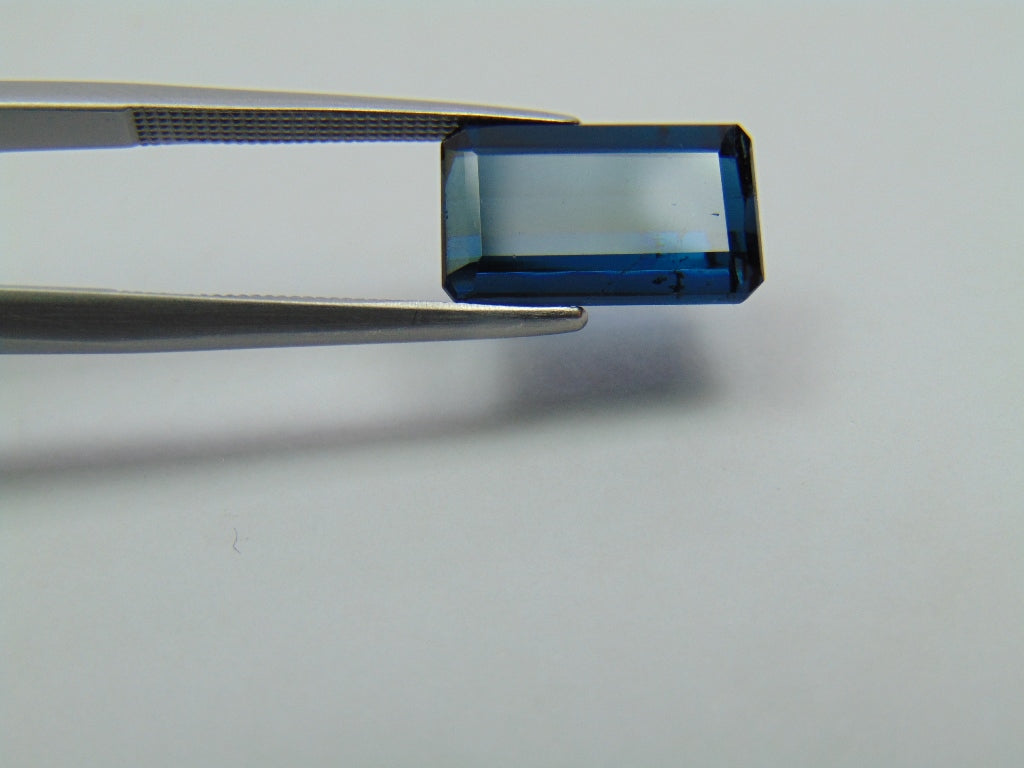 4.85ct Tourmaline  Blue 13x8mm