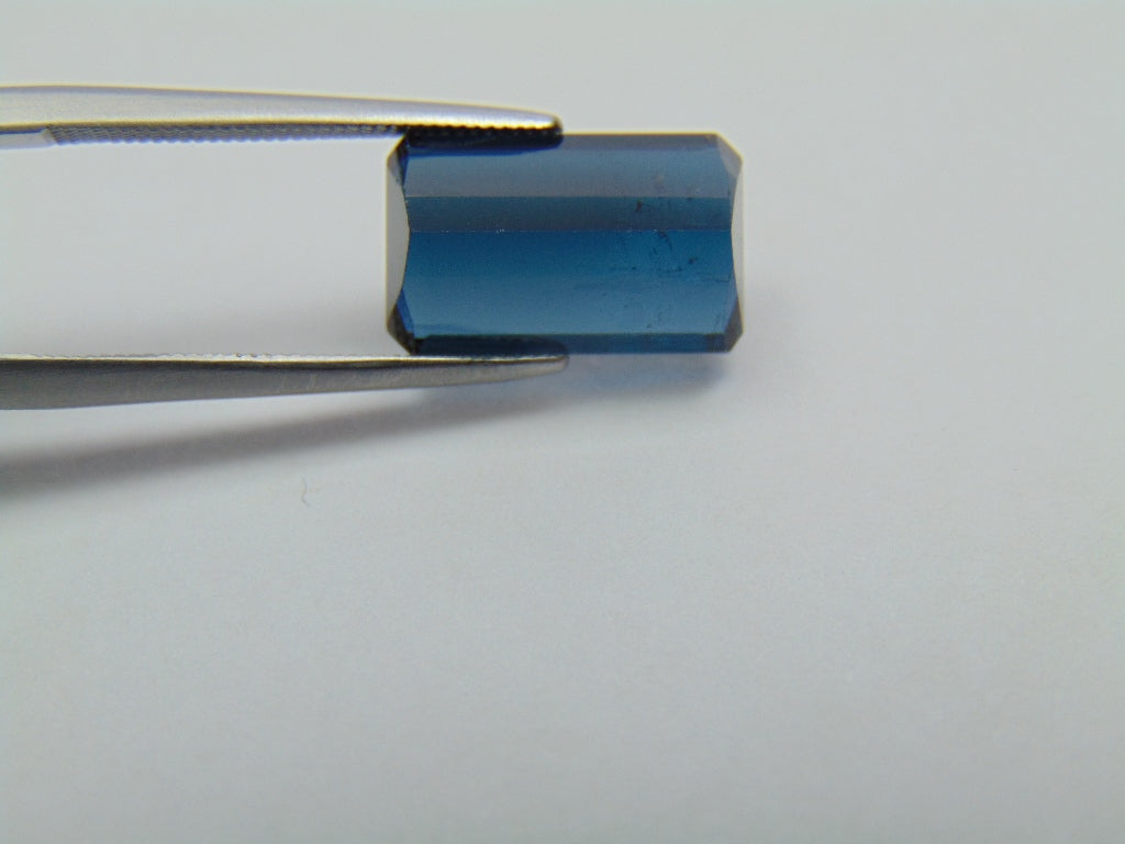 4.85ct Tourmaline  Blue 13x8mm