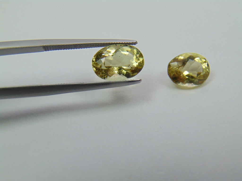 4.60ct Beryl 10x7mm 9x7mm