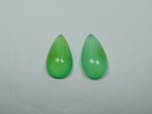 11.75ct Chrysoprase Cabochon 18x10mm