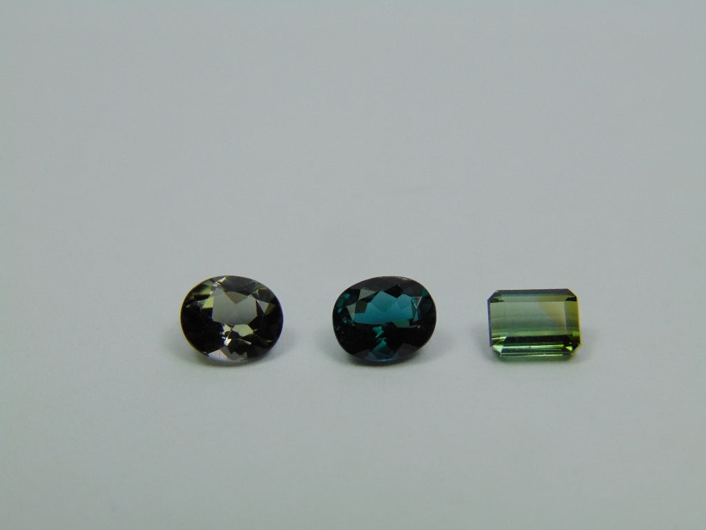 Turmalina 2,55ct 6x5mm 6x4mm