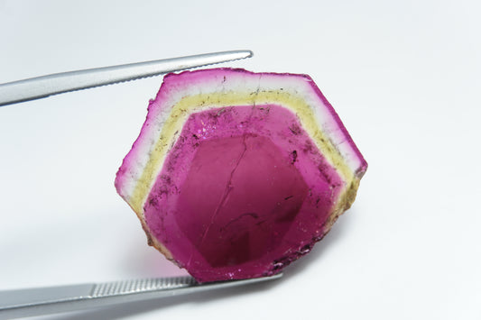 17.55ct Turmalina melancia 24x22mm