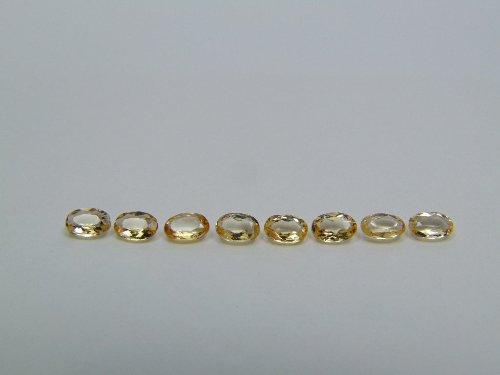 4.45ct Imperial Topaz Calibrated 6x4mm