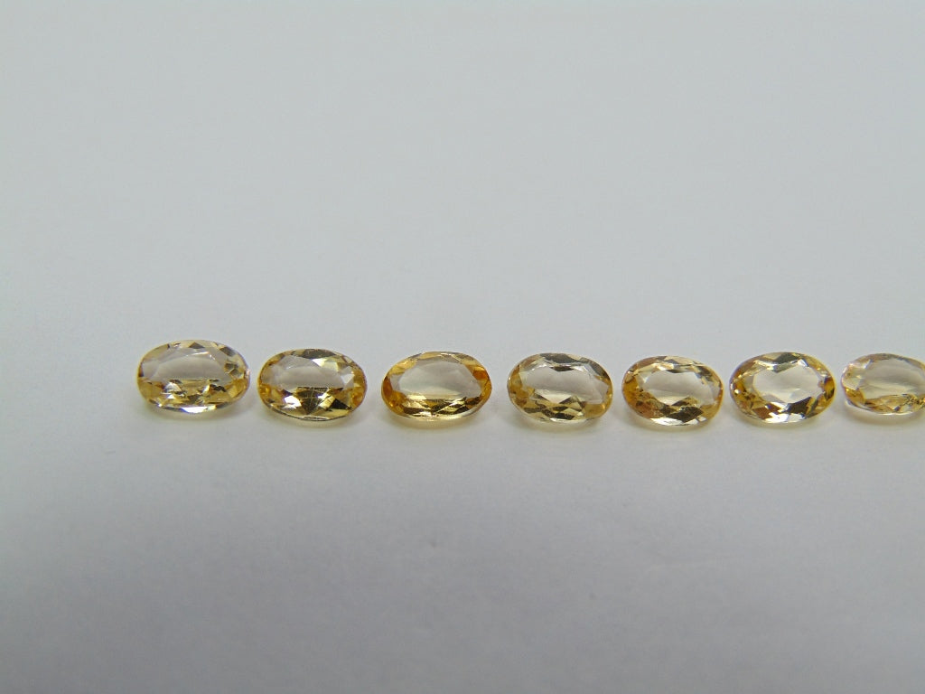 4.45ct Imperial Topaz Calibrated 6x4mm