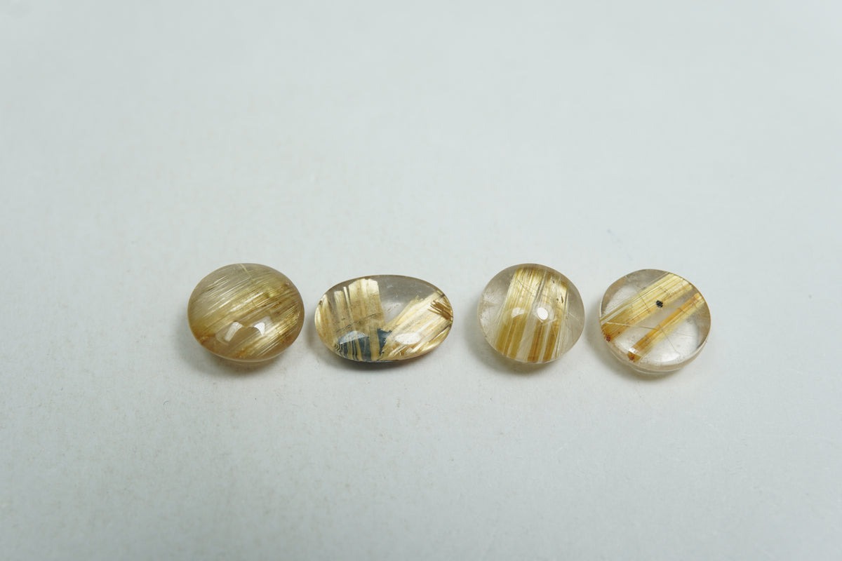 6.30ct Rutilo 9x6mm / 7.5mm / 7mm / 7mm