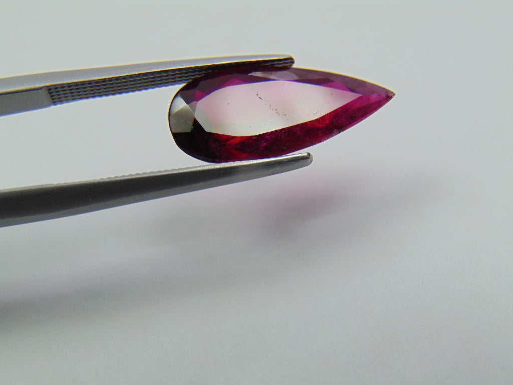 3.30ct Rubelita 12x8mm