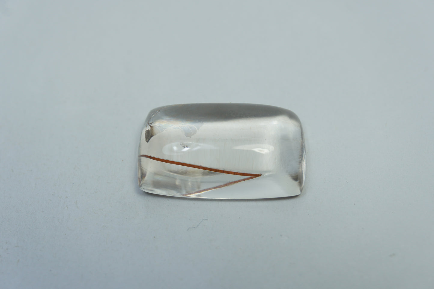 16.80ct Quartz with inclusion 21x12mm