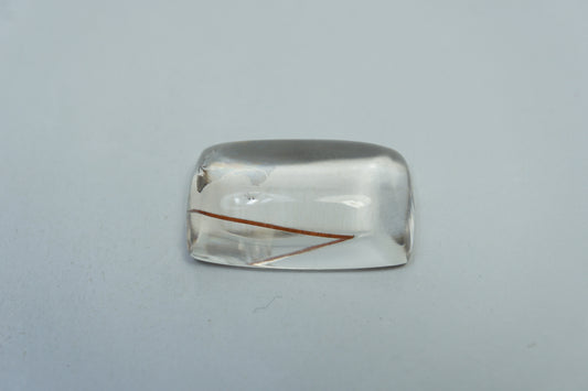 16.80ct Quartzo com inclusão 21x12mm