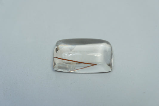 16.80ct Quartzo com inclusão 21x12mm