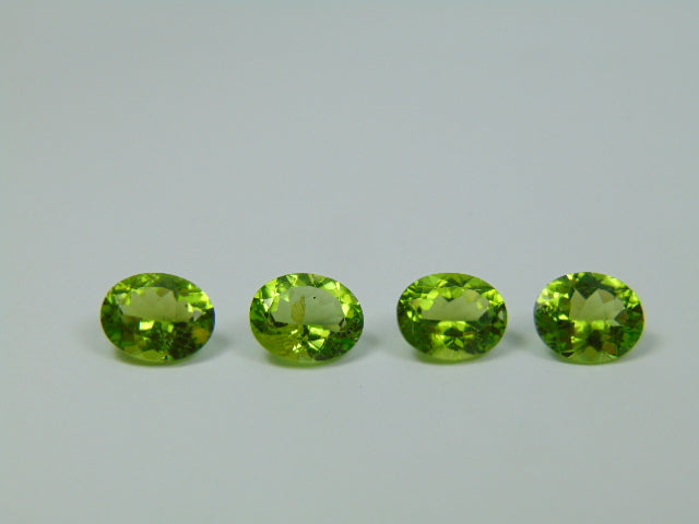 10.90ct Peridot Calibrated 10x8mm