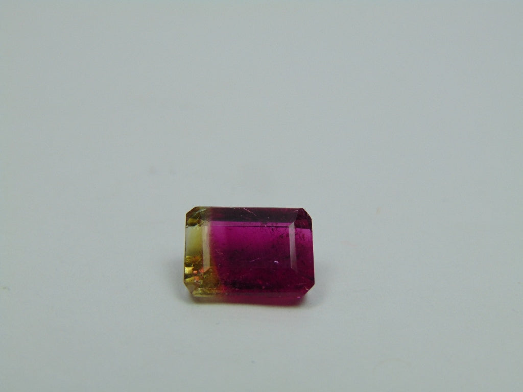 3.05ct Turmalina Bicolor 10x7mm