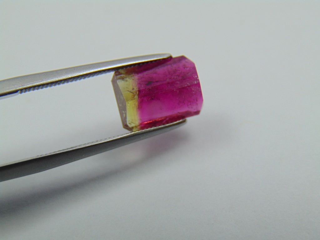 3.05ct Turmalina Bicolor 10x7mm